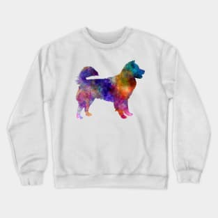 Thai Bangkaew Dog in watercolor Crewneck Sweatshirt